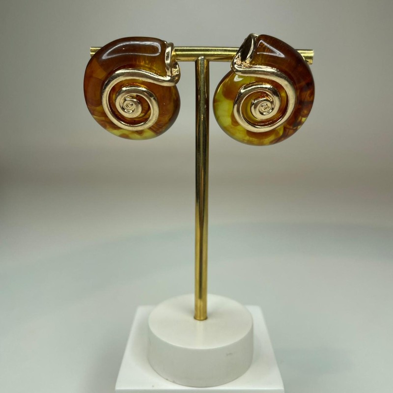 Aro Caracol Marron