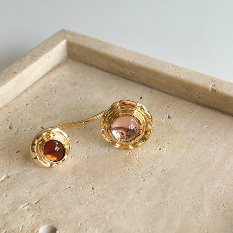 Anillo Boho c/ Resina 652-2