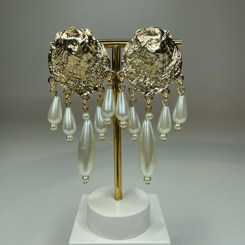 Aro Costra con Perlas